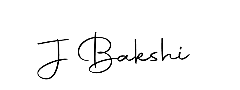 Make a beautiful signature design for name J Bakshi. With this signature (Autography-DOLnW) style, you can create a handwritten signature for free. J Bakshi signature style 10 images and pictures png