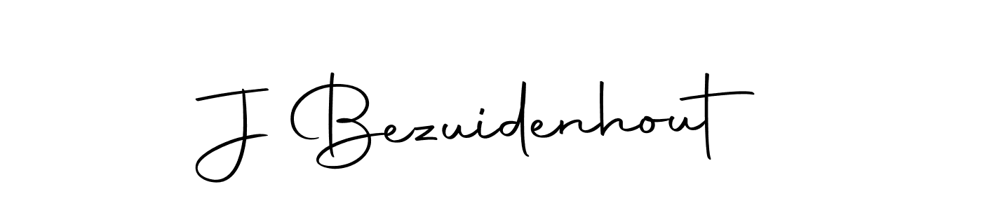 Use a signature maker to create a handwritten signature online. With this signature software, you can design (Autography-DOLnW) your own signature for name J Bezuidenhout. J Bezuidenhout signature style 10 images and pictures png