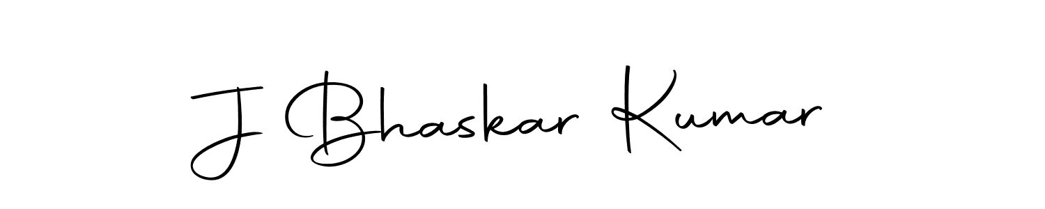 Make a beautiful signature design for name J Bhaskar Kumar. With this signature (Autography-DOLnW) style, you can create a handwritten signature for free. J Bhaskar Kumar signature style 10 images and pictures png