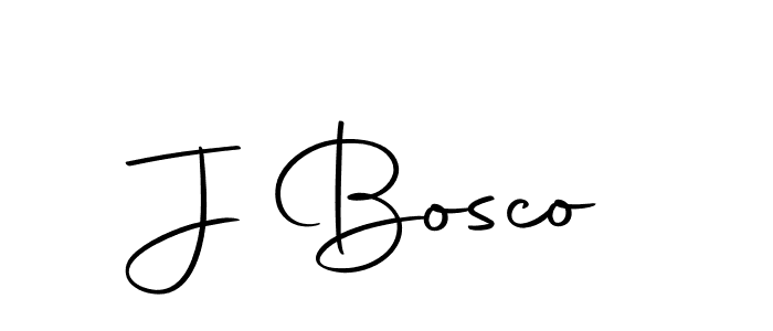 Create a beautiful signature design for name J Bosco. With this signature (Autography-DOLnW) fonts, you can make a handwritten signature for free. J Bosco signature style 10 images and pictures png