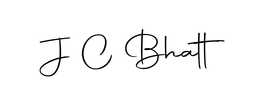 Create a beautiful signature design for name J C Bhatt. With this signature (Autography-DOLnW) fonts, you can make a handwritten signature for free. J C Bhatt signature style 10 images and pictures png