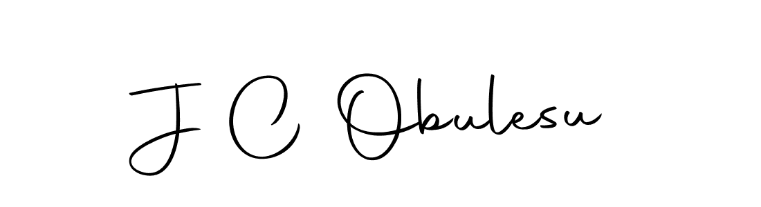 The best way (Autography-DOLnW) to make a short signature is to pick only two or three words in your name. The name J C Obulesu include a total of six letters. For converting this name. J C Obulesu signature style 10 images and pictures png