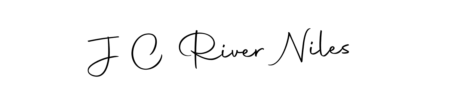 Make a beautiful signature design for name J C River Niles. With this signature (Autography-DOLnW) style, you can create a handwritten signature for free. J C River Niles signature style 10 images and pictures png