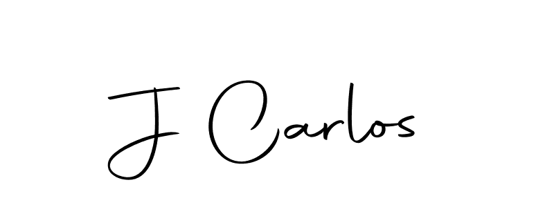 You should practise on your own different ways (Autography-DOLnW) to write your name (J Carlos) in signature. don't let someone else do it for you. J Carlos signature style 10 images and pictures png