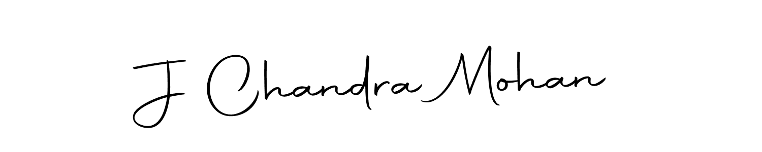 Make a beautiful signature design for name J Chandra Mohan. With this signature (Autography-DOLnW) style, you can create a handwritten signature for free. J Chandra Mohan signature style 10 images and pictures png