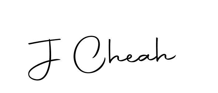 How to make J Cheah name signature. Use Autography-DOLnW style for creating short signs online. This is the latest handwritten sign. J Cheah signature style 10 images and pictures png