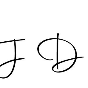 The best way (Autography-DOLnW) to make a short signature is to pick only two or three words in your name. The name J D include a total of six letters. For converting this name. J D signature style 10 images and pictures png