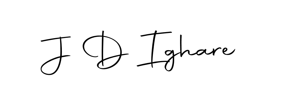 Use a signature maker to create a handwritten signature online. With this signature software, you can design (Autography-DOLnW) your own signature for name J D Ighare. J D Ighare signature style 10 images and pictures png