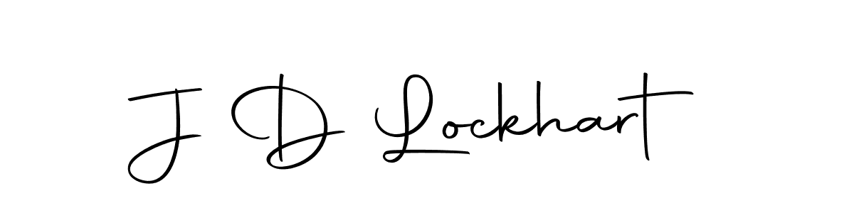 How to make J D Lockhart name signature. Use Autography-DOLnW style for creating short signs online. This is the latest handwritten sign. J D Lockhart signature style 10 images and pictures png