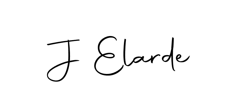 Make a beautiful signature design for name J Elarde. Use this online signature maker to create a handwritten signature for free. J Elarde signature style 10 images and pictures png