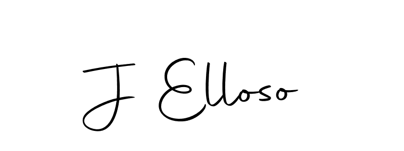 The best way (Autography-DOLnW) to make a short signature is to pick only two or three words in your name. The name J Elloso include a total of six letters. For converting this name. J Elloso signature style 10 images and pictures png