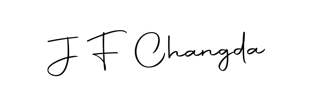 Make a beautiful signature design for name J F Changda. Use this online signature maker to create a handwritten signature for free. J F Changda signature style 10 images and pictures png