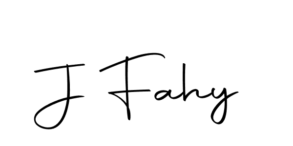 How to make J Fahy name signature. Use Autography-DOLnW style for creating short signs online. This is the latest handwritten sign. J Fahy signature style 10 images and pictures png