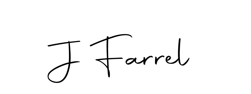 Use a signature maker to create a handwritten signature online. With this signature software, you can design (Autography-DOLnW) your own signature for name J Farrel. J Farrel signature style 10 images and pictures png