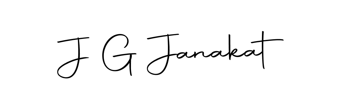 J G Janakat stylish signature style. Best Handwritten Sign (Autography-DOLnW) for my name. Handwritten Signature Collection Ideas for my name J G Janakat. J G Janakat signature style 10 images and pictures png