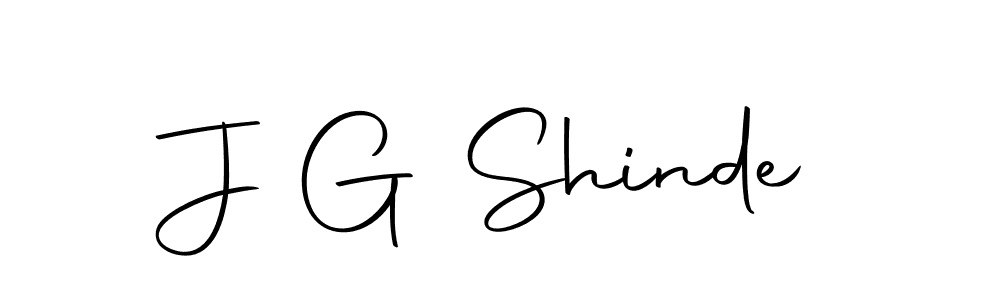 How to make J G Shinde signature? Autography-DOLnW is a professional autograph style. Create handwritten signature for J G Shinde name. J G Shinde signature style 10 images and pictures png