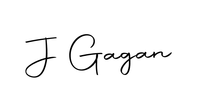 Use a signature maker to create a handwritten signature online. With this signature software, you can design (Autography-DOLnW) your own signature for name J Gagan. J Gagan signature style 10 images and pictures png