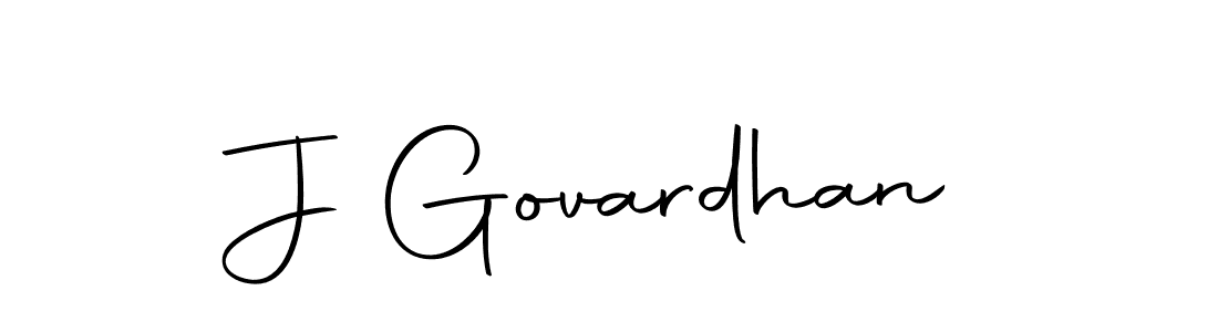 You should practise on your own different ways (Autography-DOLnW) to write your name (J Govardhan) in signature. don't let someone else do it for you. J Govardhan signature style 10 images and pictures png