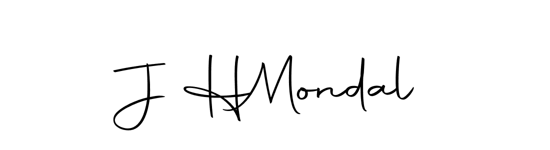 This is the best signature style for the J H  Mondal name. Also you like these signature font (Autography-DOLnW). Mix name signature. J H  Mondal signature style 10 images and pictures png