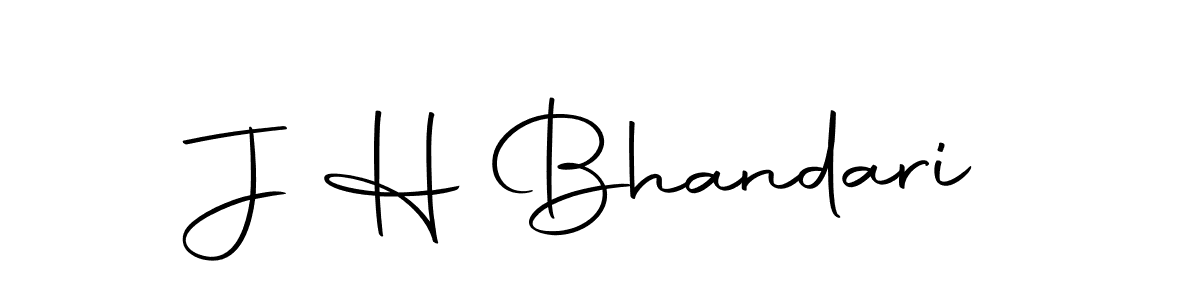 if you are searching for the best signature style for your name J H Bhandari. so please give up your signature search. here we have designed multiple signature styles  using Autography-DOLnW. J H Bhandari signature style 10 images and pictures png