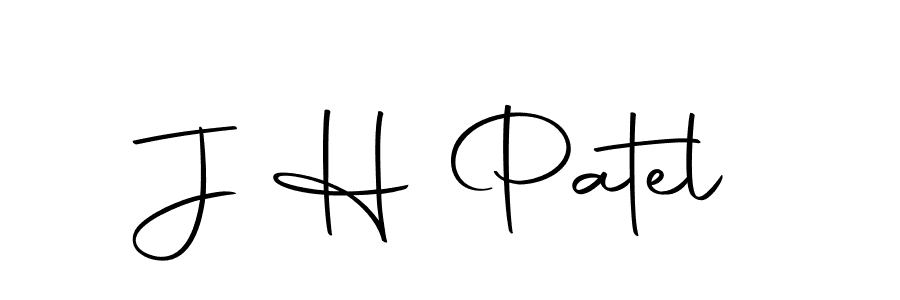 Make a beautiful signature design for name J H Patel. Use this online signature maker to create a handwritten signature for free. J H Patel signature style 10 images and pictures png