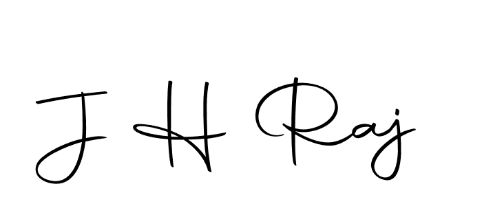 Use a signature maker to create a handwritten signature online. With this signature software, you can design (Autography-DOLnW) your own signature for name J H Raj. J H Raj signature style 10 images and pictures png