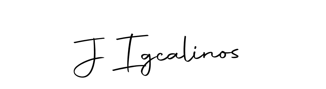 You should practise on your own different ways (Autography-DOLnW) to write your name (J Igcalinos) in signature. don't let someone else do it for you. J Igcalinos signature style 10 images and pictures png