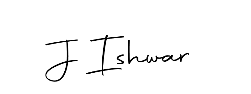 How to make J Ishwar name signature. Use Autography-DOLnW style for creating short signs online. This is the latest handwritten sign. J Ishwar signature style 10 images and pictures png