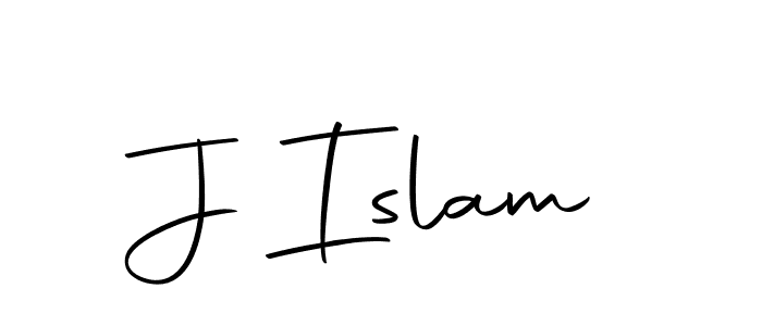 How to make J Islam name signature. Use Autography-DOLnW style for creating short signs online. This is the latest handwritten sign. J Islam signature style 10 images and pictures png