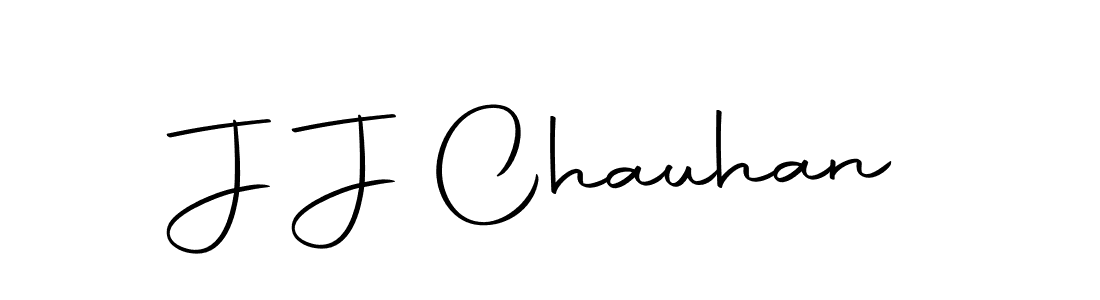 Use a signature maker to create a handwritten signature online. With this signature software, you can design (Autography-DOLnW) your own signature for name J J Chauhan. J J Chauhan signature style 10 images and pictures png