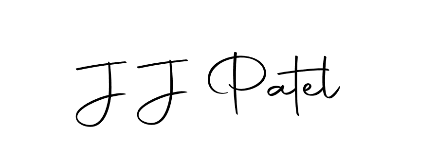 The best way (Autography-DOLnW) to make a short signature is to pick only two or three words in your name. The name J J Patel include a total of six letters. For converting this name. J J Patel signature style 10 images and pictures png