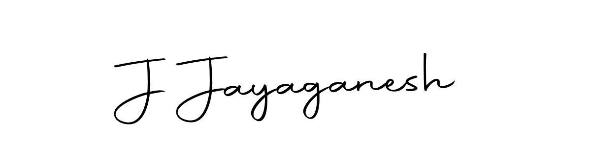 How to make J Jayaganesh name signature. Use Autography-DOLnW style for creating short signs online. This is the latest handwritten sign. J Jayaganesh signature style 10 images and pictures png