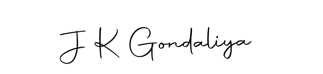 J K Gondaliya stylish signature style. Best Handwritten Sign (Autography-DOLnW) for my name. Handwritten Signature Collection Ideas for my name J K Gondaliya. J K Gondaliya signature style 10 images and pictures png