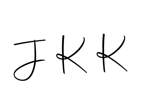 Design your own signature with our free online signature maker. With this signature software, you can create a handwritten (Autography-DOLnW) signature for name J K K. J K K signature style 10 images and pictures png