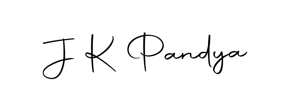 Design your own signature with our free online signature maker. With this signature software, you can create a handwritten (Autography-DOLnW) signature for name J K Pandya. J K Pandya signature style 10 images and pictures png