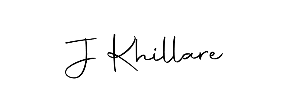 if you are searching for the best signature style for your name J Khillare. so please give up your signature search. here we have designed multiple signature styles  using Autography-DOLnW. J Khillare signature style 10 images and pictures png