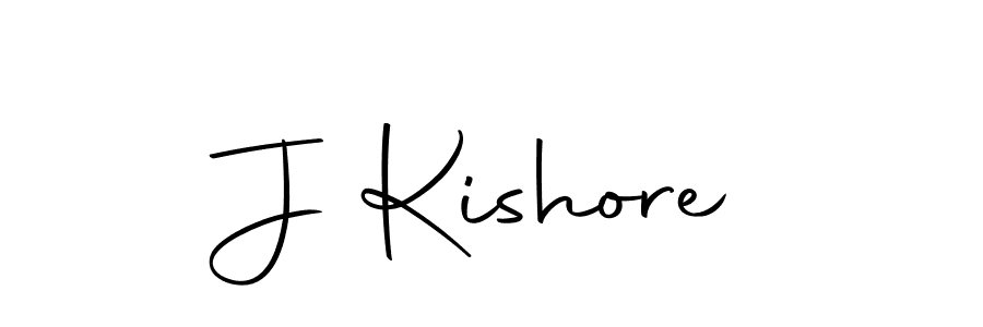 Make a beautiful signature design for name J Kishore. With this signature (Autography-DOLnW) style, you can create a handwritten signature for free. J Kishore signature style 10 images and pictures png