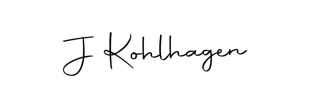 How to make J Kohlhagen name signature. Use Autography-DOLnW style for creating short signs online. This is the latest handwritten sign. J Kohlhagen signature style 10 images and pictures png