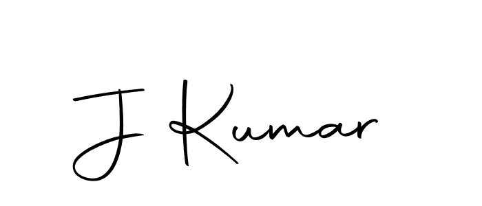 Design your own signature with our free online signature maker. With this signature software, you can create a handwritten (Autography-DOLnW) signature for name J Kumar. J Kumar signature style 10 images and pictures png