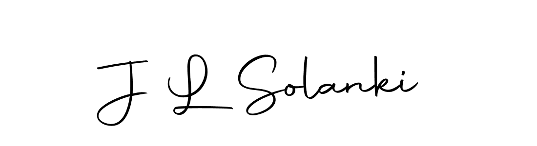 Make a beautiful signature design for name J L Solanki. With this signature (Autography-DOLnW) style, you can create a handwritten signature for free. J L Solanki signature style 10 images and pictures png