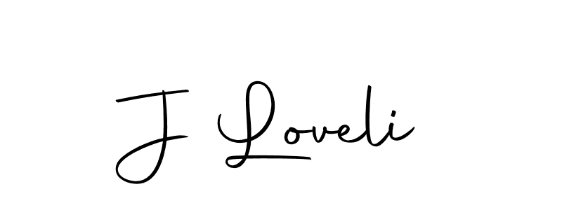 Also we have J Loveli name is the best signature style. Create professional handwritten signature collection using Autography-DOLnW autograph style. J Loveli signature style 10 images and pictures png