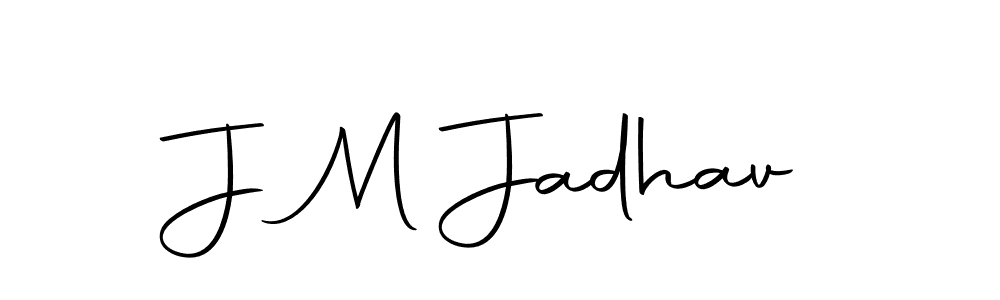 You should practise on your own different ways (Autography-DOLnW) to write your name (J M Jadhav) in signature. don't let someone else do it for you. J M Jadhav signature style 10 images and pictures png