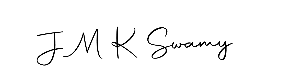 Make a beautiful signature design for name J M K Swamy. With this signature (Autography-DOLnW) style, you can create a handwritten signature for free. J M K Swamy signature style 10 images and pictures png