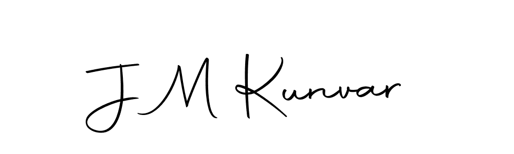 if you are searching for the best signature style for your name J M Kunvar. so please give up your signature search. here we have designed multiple signature styles  using Autography-DOLnW. J M Kunvar signature style 10 images and pictures png