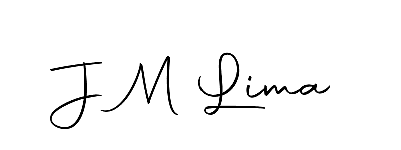 Make a short J M Lima signature style. Manage your documents anywhere anytime using Autography-DOLnW. Create and add eSignatures, submit forms, share and send files easily. J M Lima signature style 10 images and pictures png