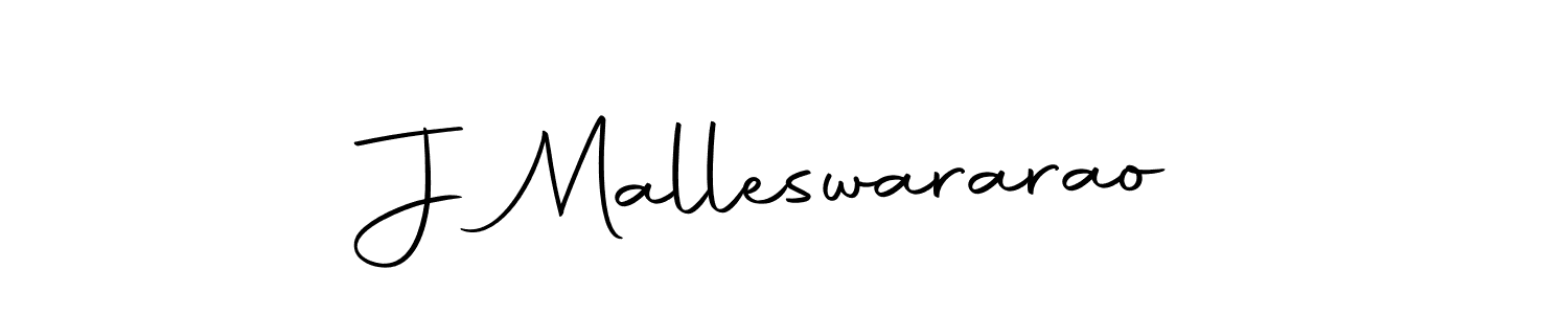 Design your own signature with our free online signature maker. With this signature software, you can create a handwritten (Autography-DOLnW) signature for name J Malleswararao. J Malleswararao signature style 10 images and pictures png