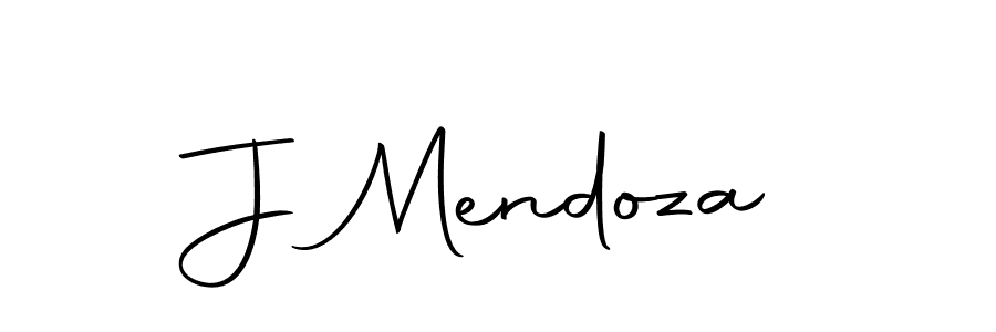 Create a beautiful signature design for name J Mendoza. With this signature (Autography-DOLnW) fonts, you can make a handwritten signature for free. J Mendoza signature style 10 images and pictures png