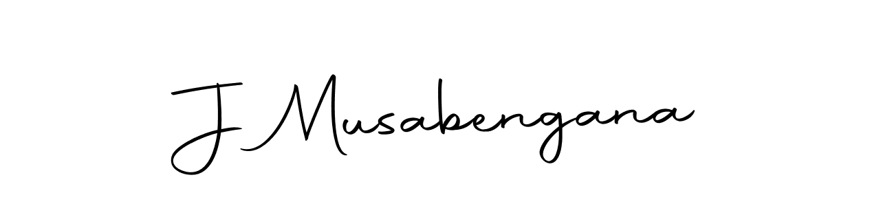 You should practise on your own different ways (Autography-DOLnW) to write your name (J Musabengana) in signature. don't let someone else do it for you. J Musabengana signature style 10 images and pictures png