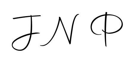 The Autography-DOLnW typeface gives name J N P a refined look. Suitable for certificates, diplomas, and official verification. J N P signature style 10 images and pictures png