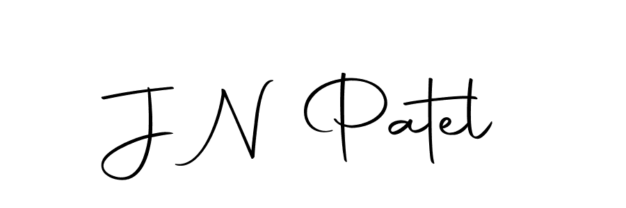 Design your own signature with our free online signature maker. With this signature software, you can create a handwritten (Autography-DOLnW) signature for name J N Patel. J N Patel signature style 10 images and pictures png